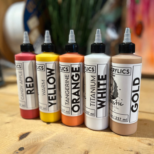 HIGH FLOW ACRYLICS | #2 ELLIE'S PICK 5 PACK (5x8oz)